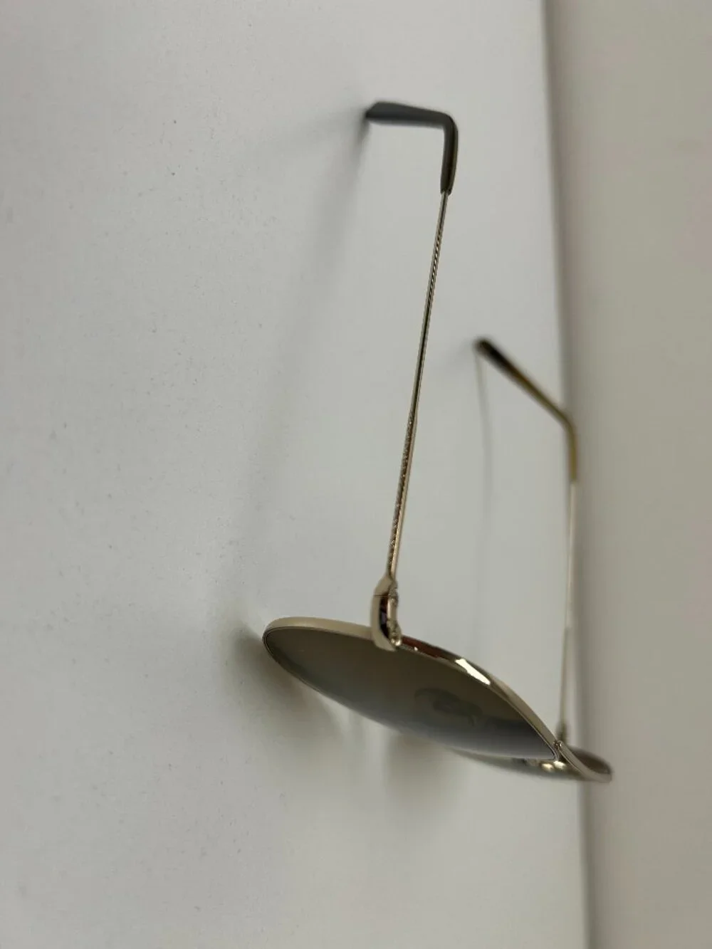 Oliver Peoples Aviator Sunglasses, Bronze and Gold
